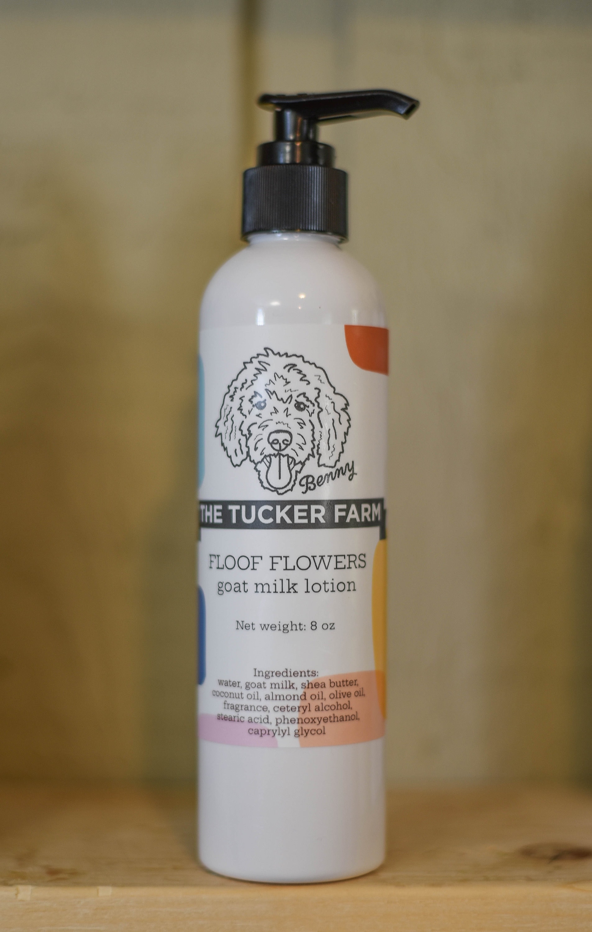 Ziegenmilch Lotion - Floof Flowers von Etsy - TuckerFarmSoapCo