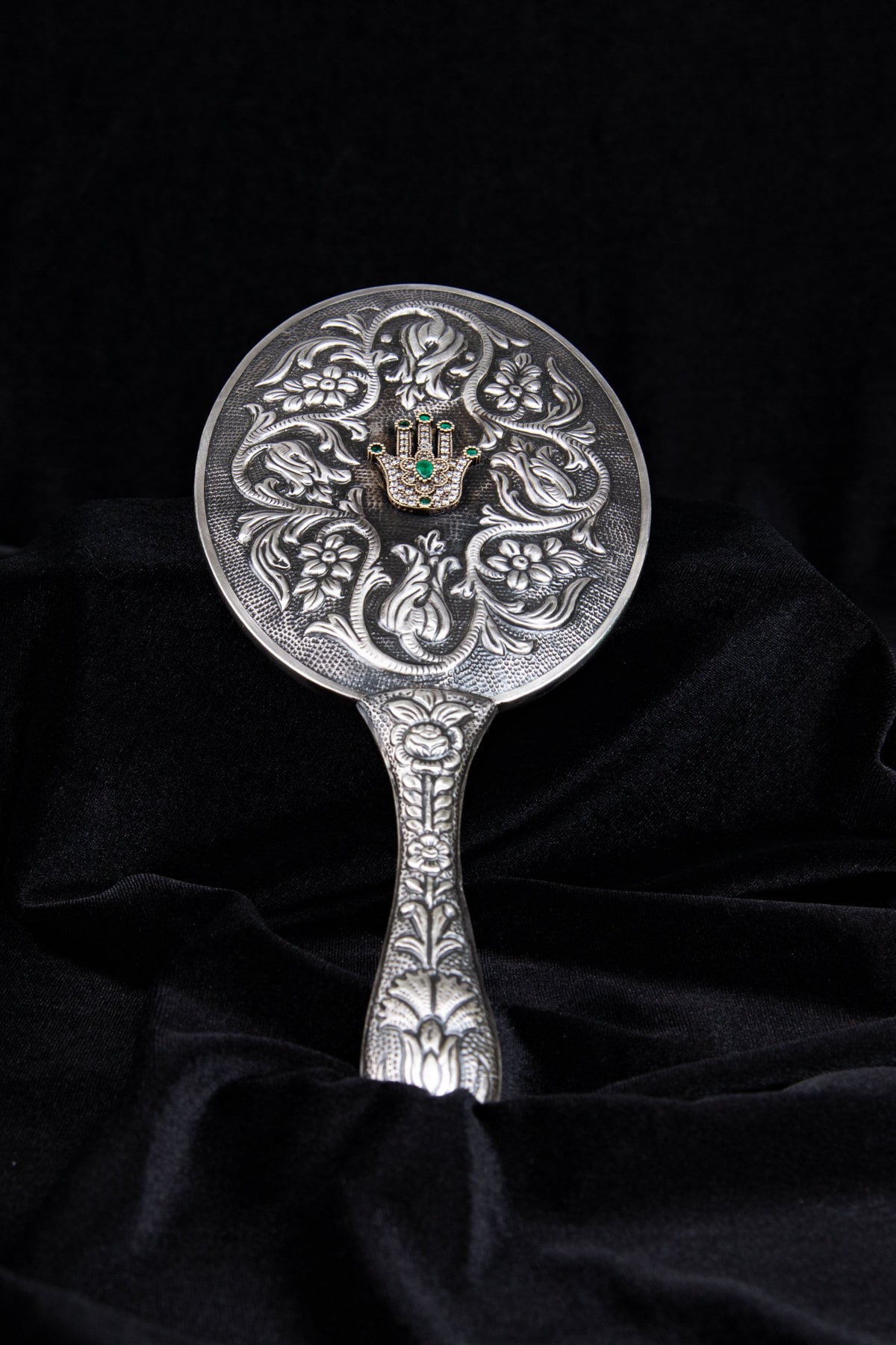 925 Ayar Gümüş Fatma'nın Eli El Aynası von Etsy - TuranSilver