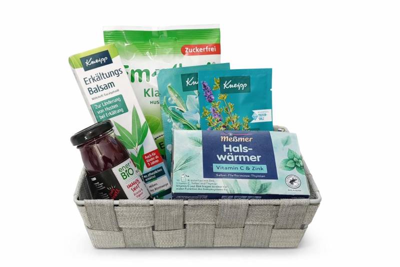 Geschenkkorb/Geschenkset Gegen Erkältung von Etsy - TurquoiseTurtleDE