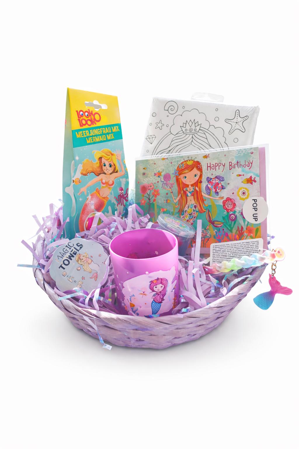 Geschenkkorb Für Kleine Meerjungfrauen von Etsy - TurquoiseTurtleDE