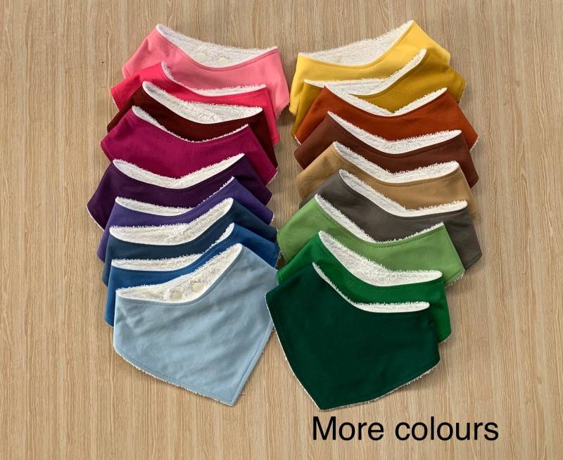 Einfarbige Hundehalstücher Bulk Deal Kaufe 5 Und Spar 15%, 10+ 20 Prozent Baumwolllätzchen Mit Frotteestoff 49 Farben Australian Made von Etsy - TwoBlackRabbits