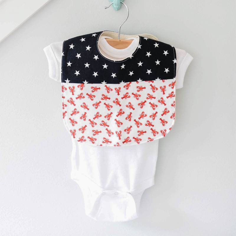 Hummer Baby Lätzchen, Maine Baby, Baby-Geschenk, Made in Maine, Geschenk, Geschenke von Etsy - TwoLittleBeansCo