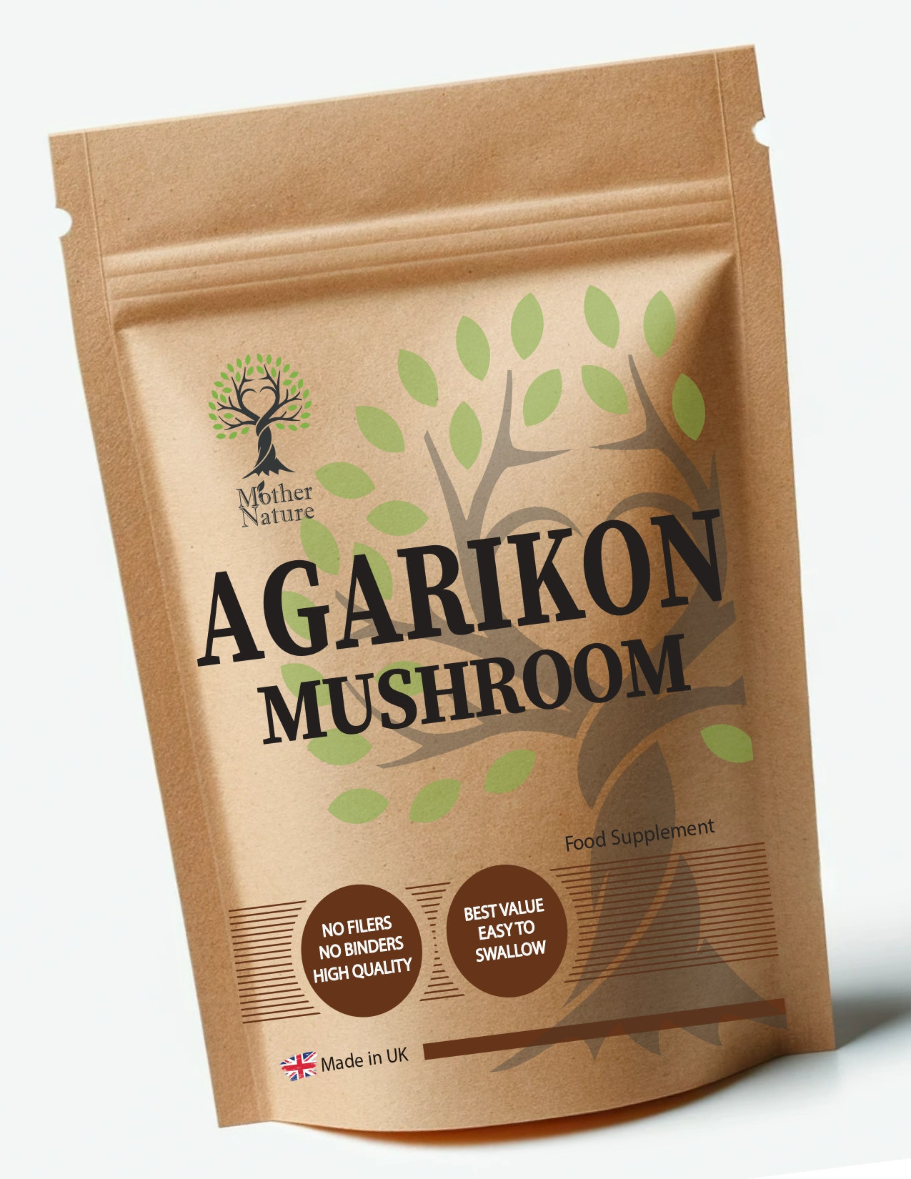 Agarikon-Pilz 500 Mg Hochpotente, Saubere, Natürliche Agarikon-Kapseln Umweltfreundliche Beste Vegane Ergänzungen Auf Pflanzlicher Basis von Etsy - UKmotherNature