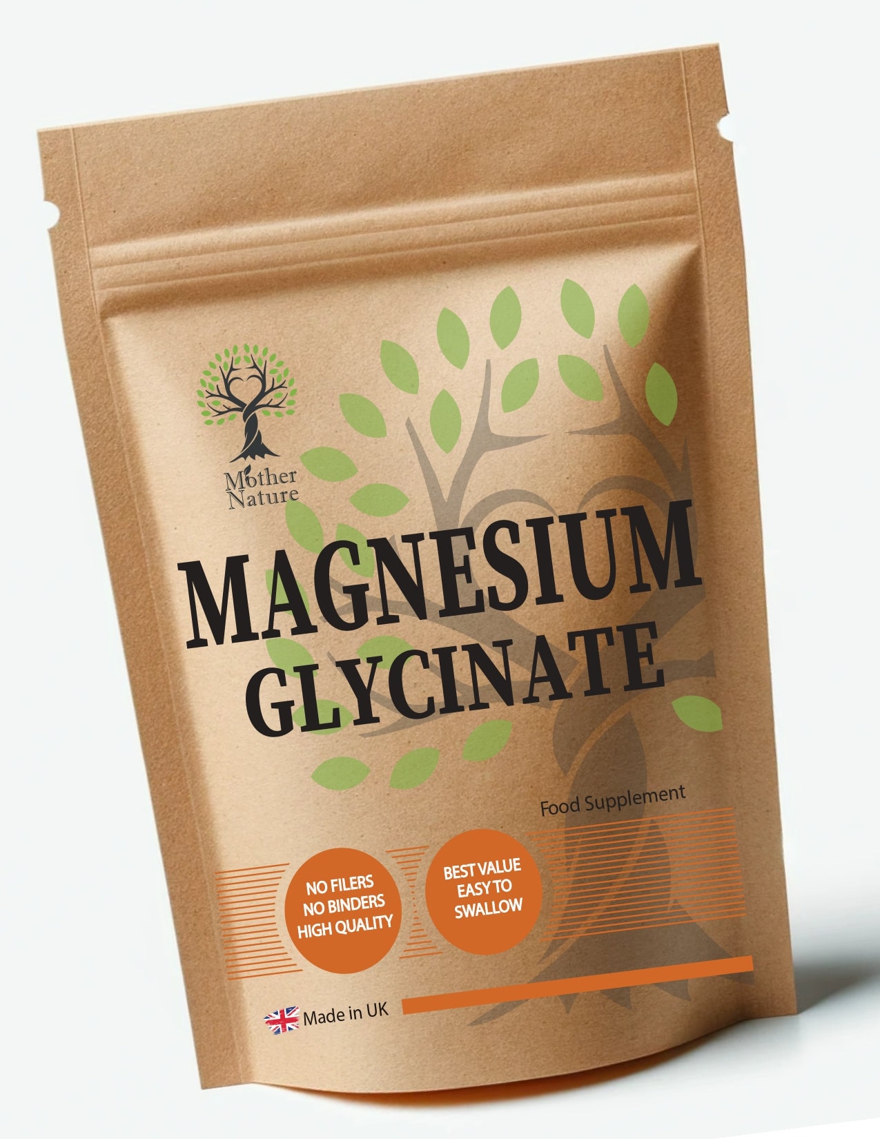 Magnesiumglycinat 650 Mg Kapseln Magnesiumpräparat Mit Maximaler Stärke Hoch Resorbierbares Reines Pulver Vegan von Etsy - UKmotherNature