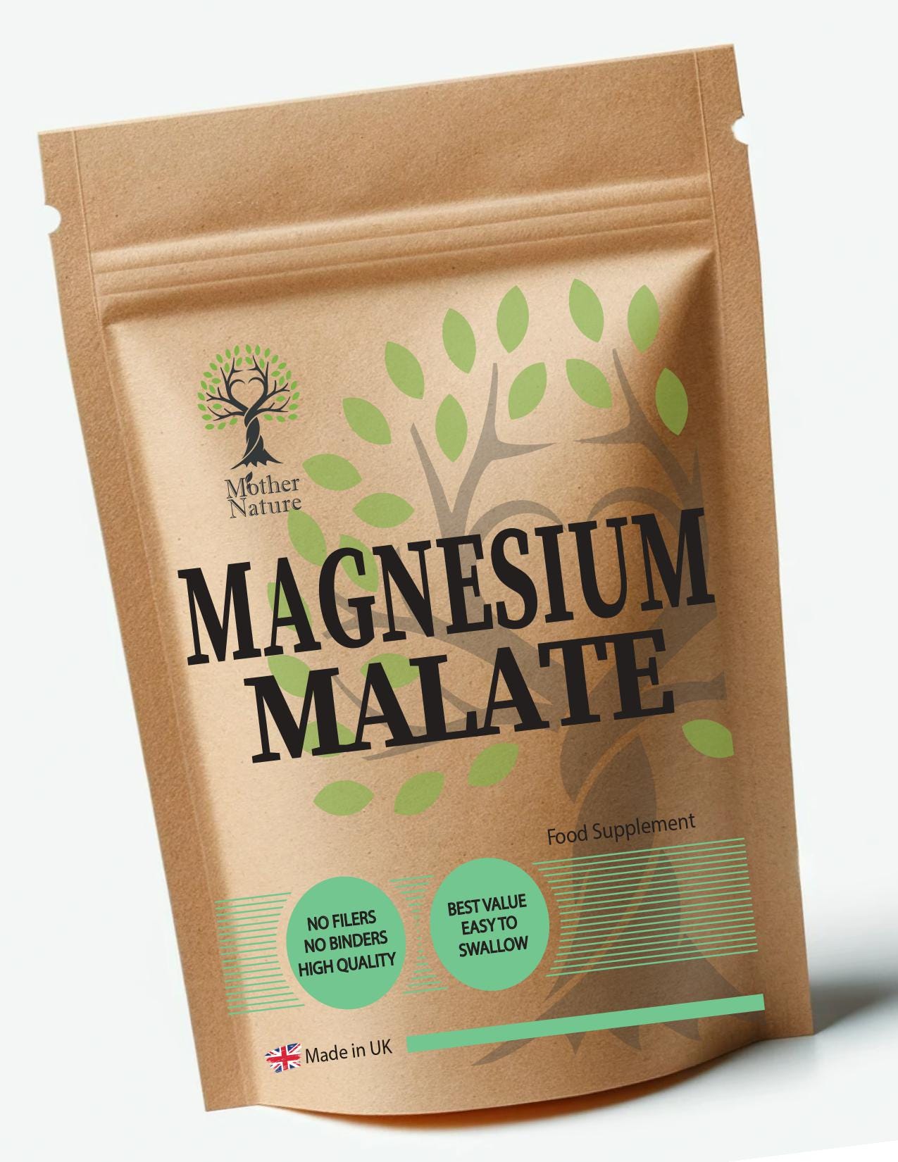 Magnesiummalat-Kapseln 650 Mg, Sauberes Magnesiummalat, Magnesiumpräparate, Vegan von Etsy - UKmotherNature