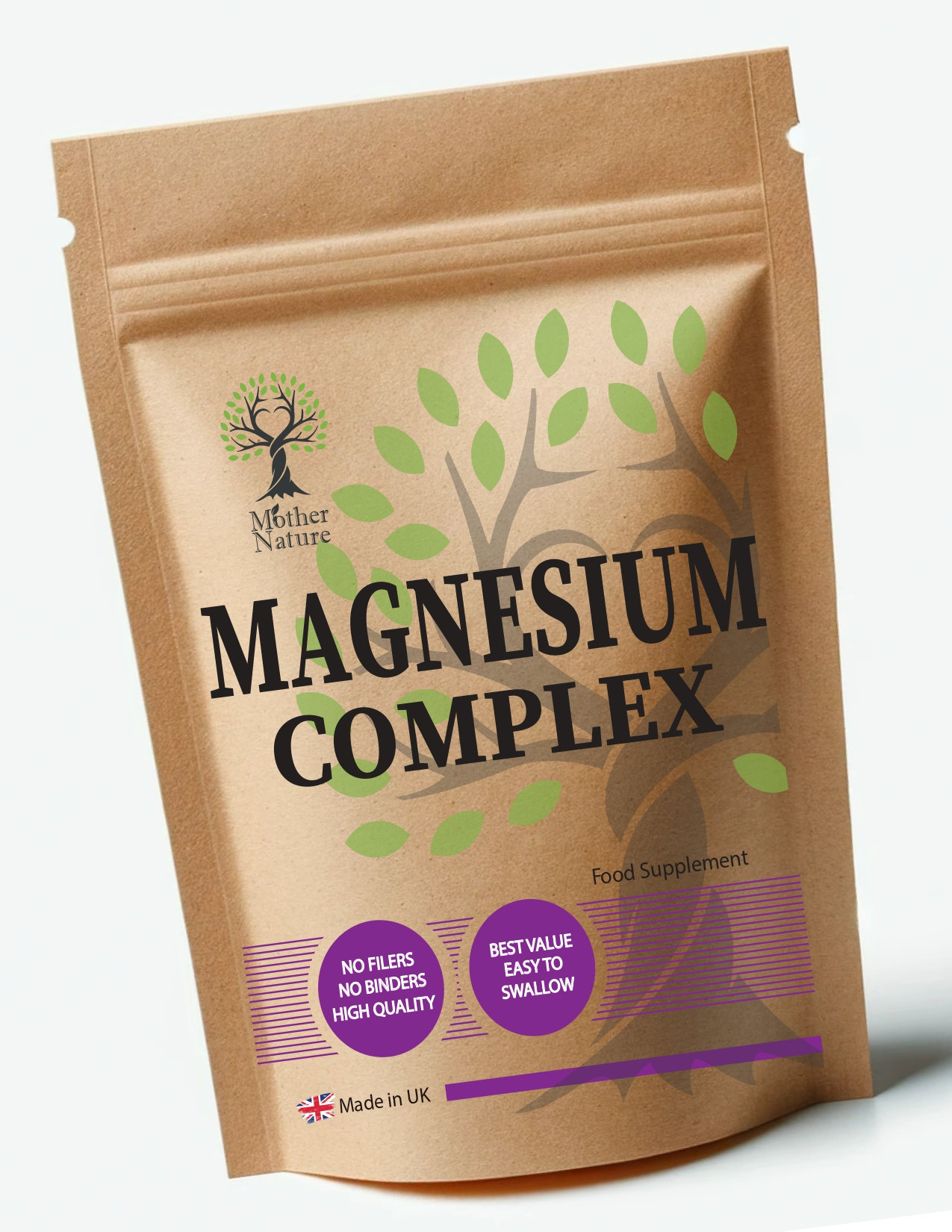 Magnesium Simplex 630 Mg Hoch Resorbierbares Ergänzung Vegan Kapseln L-Theronat, Taurat, Glycinat von Etsy - UKmotherNature