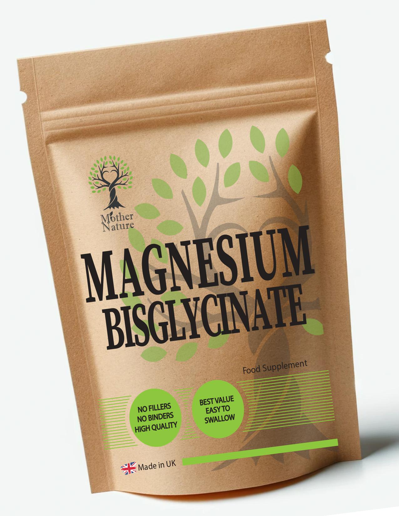Magnesiumbisglyzinat-Kapseln 600 Mg Hoch Resorbierbares Magnesium-Vegan-Ergänzungen Magnesiumbisglyzinat-Kapseln 600 Mg Hoch Resorbierbares Magnesium-Vegan-Ergänzungen von Etsy - UKmotherNature
