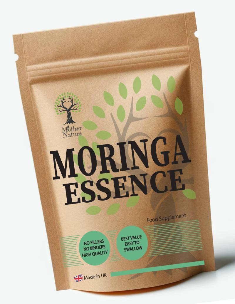 Moringa-Kapseln 500 Mg Hochpotenz-Sauberes Natürliches Moringa-Pulver Umweltfreundliche Beste Vegane Ergänzungen Auf Pflanzlicher Basis von Etsy - UKmotherNature