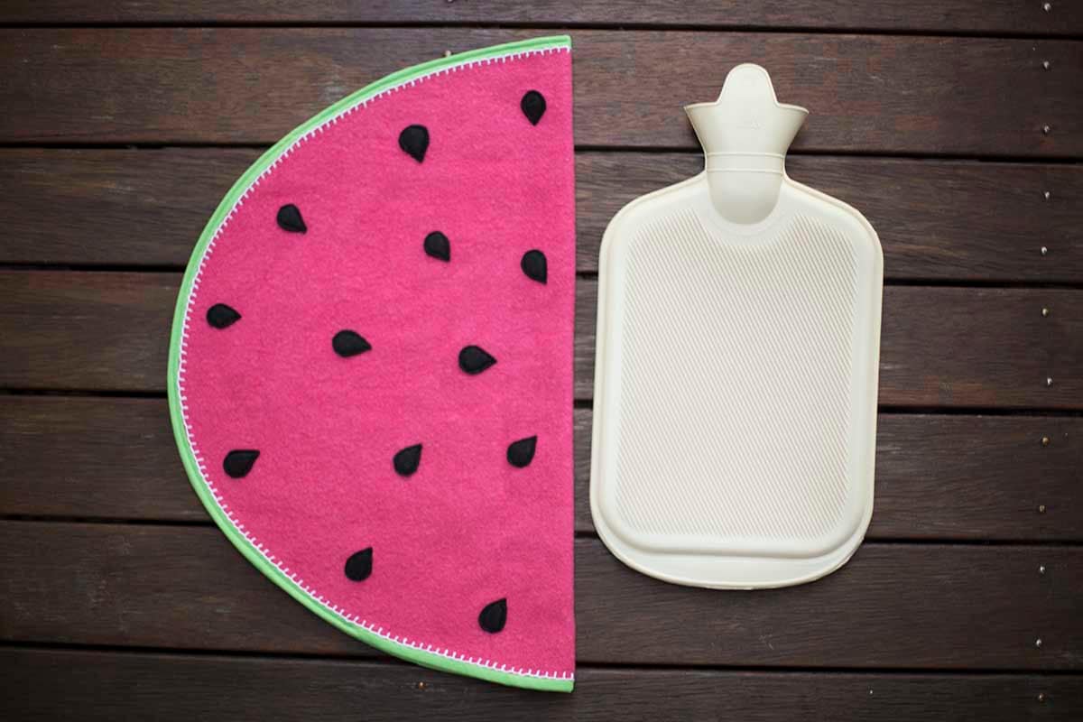 Watermelon Wärmflaschenbezug, Vintage Geschenke, Geschenkidee, Weihnachtsgeschenk Idee, Wärmflaschenbezug von Etsy - Ultimategifts4u