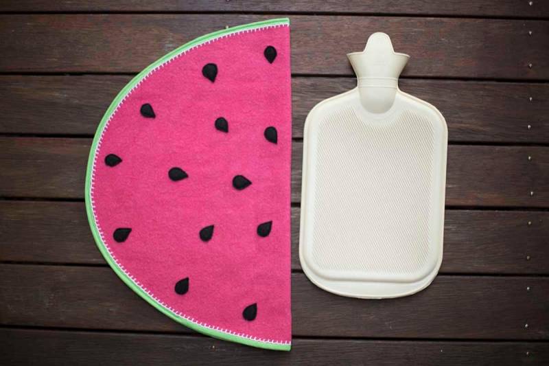 Watermelon Wärmflaschenbezug, Vintage Geschenke, Geschenkidee, Weihnachtsgeschenk Idee, Wärmflaschenbezug von Etsy - Ultimategifts4u
