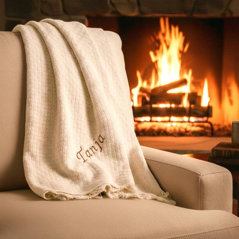 Personalisierte Kuscheldecke Mit Wunschtext - Nachhaltig & Einzigartig von Etsy - UnikadoGmbH