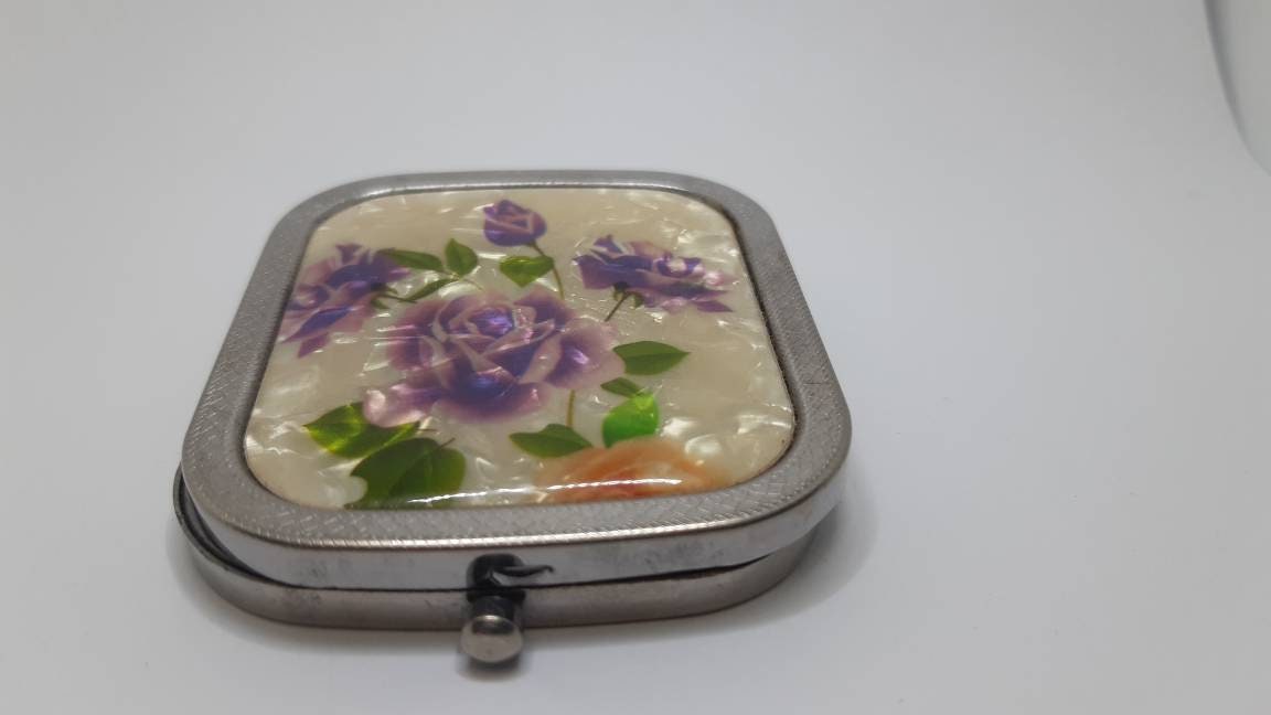Vintage Kompakt, Taschenspiegel von Etsy - UniqueArtGiftStore