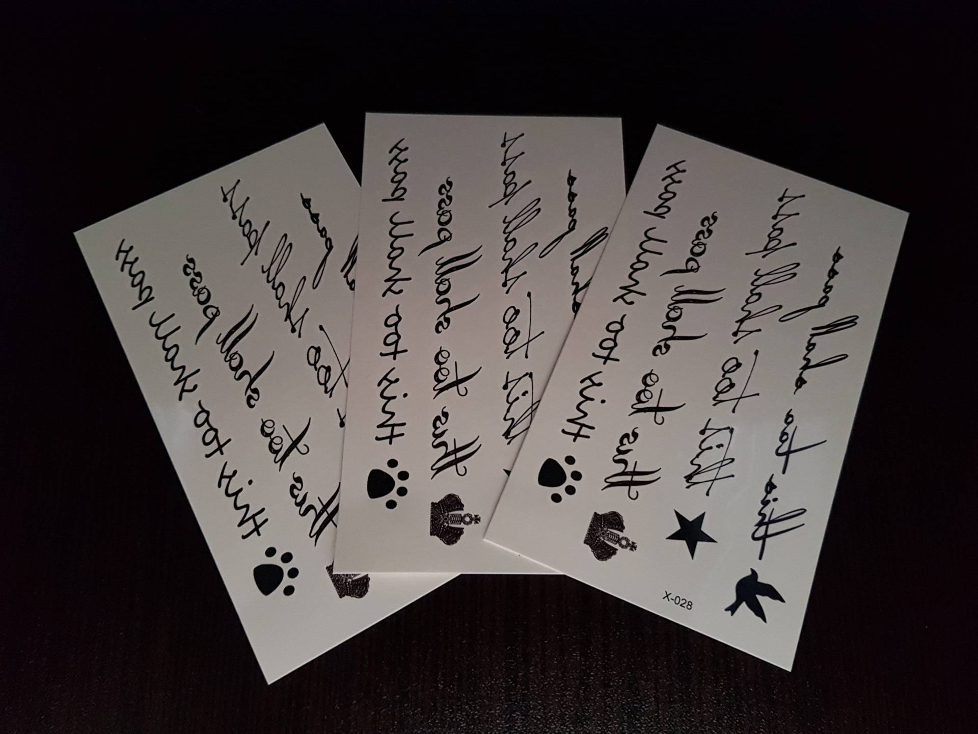 Temporäres Tattoo, Fake Kleine Temporäre Tattoos, Boho Tattoo von Etsy - UniqueInspirationGR