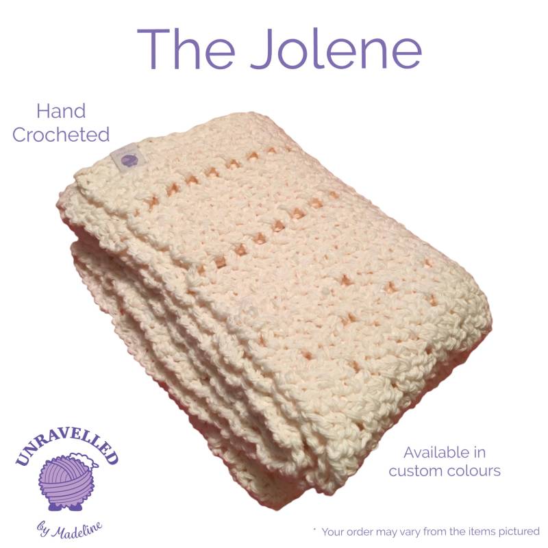 Babydecke - The Jolene | Handgefertigt Auf Bestellung Babydecke - The Jolene | Handgefertigt Auf Bestellung von Etsy - UnravelledbyMadeline