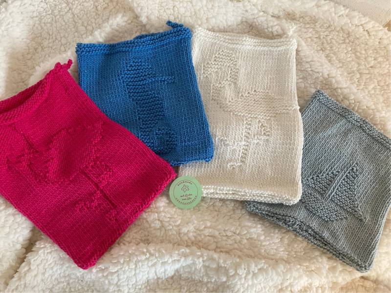 strick Kinder Waschhandschuh von Etsy - UteSchnuteKasimir