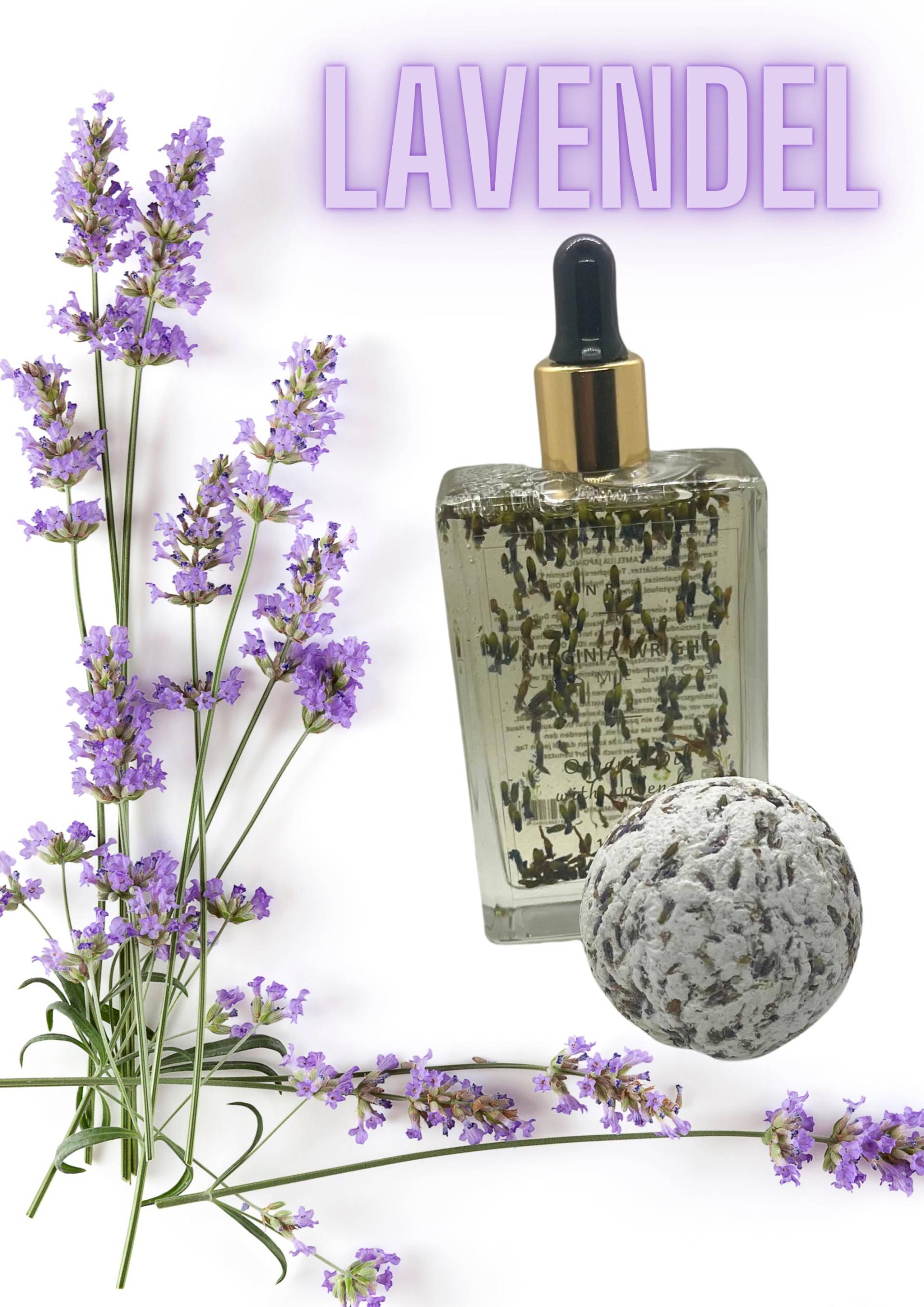 Organic Oil With Lavender - Multi-Purpose Face, Body & Hair/Lavendeloil von Etsy - VWrightCosmetics
