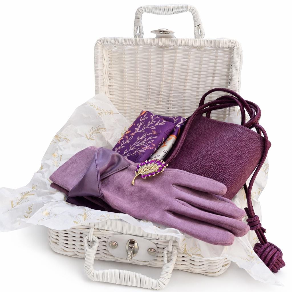 Lila Geschenkbox Für Sie, Erschwingliches Selbstpflegeset, Bereit Zum Geschenkkorb von Etsy - VeeArtAura