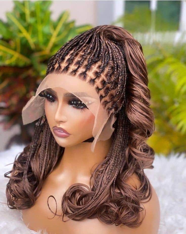 Wunderschöne Geflochtene Perücken von Etsy - VeeveeWigs