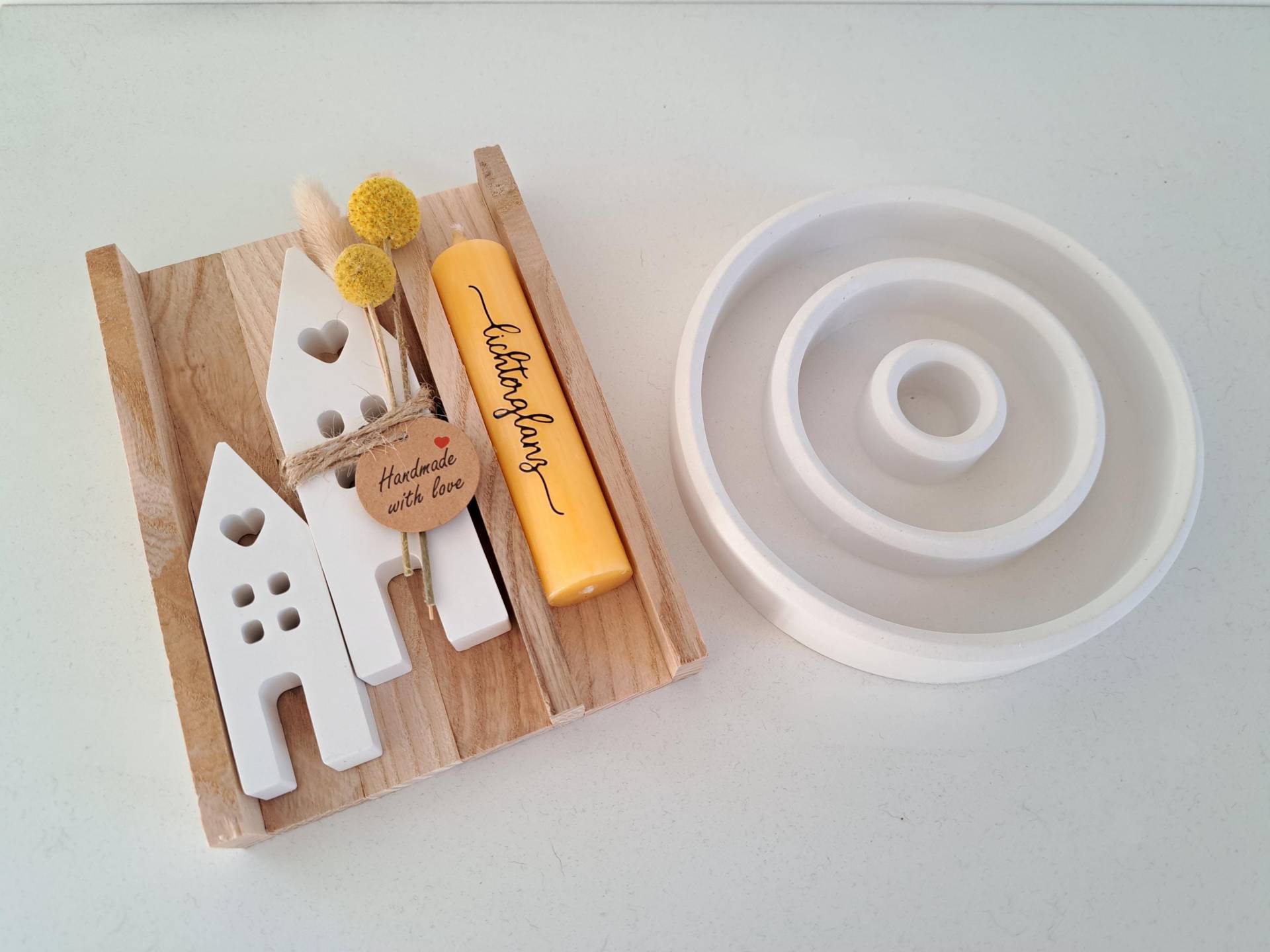 Geschenkset, Deko, Dekoration, Wohnen, Kerze Geschenkset, Deko, Dekoration, Wohnen, Kerze von Etsy - VerknotetesGlueck