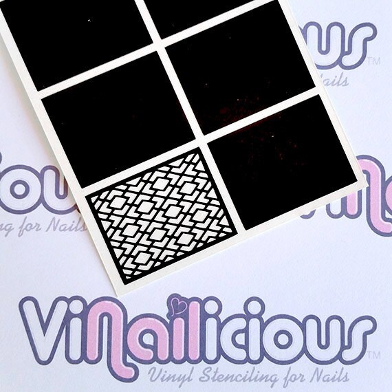 Argyle Nagel Schablonen Argyle Nagel Schablonen von Etsy - ViNailicious