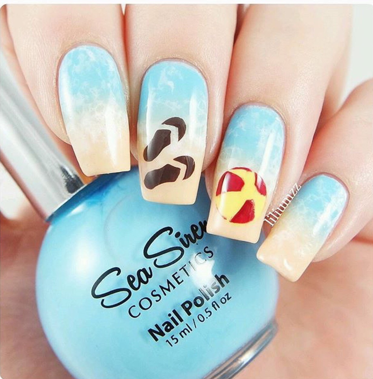 Fun in The Sun Variety Blatt Nagel Schablonen Fun in The Sun Variety Blatt Nagel Schablonen von Etsy - ViNailicious