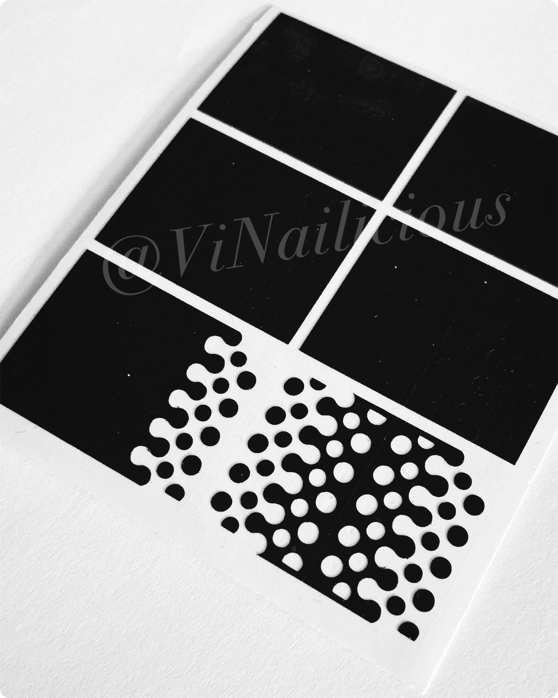 Interlocking Dots Nagel Schablonen Interlocking Dots Nagel Schablonen von Etsy - ViNailicious