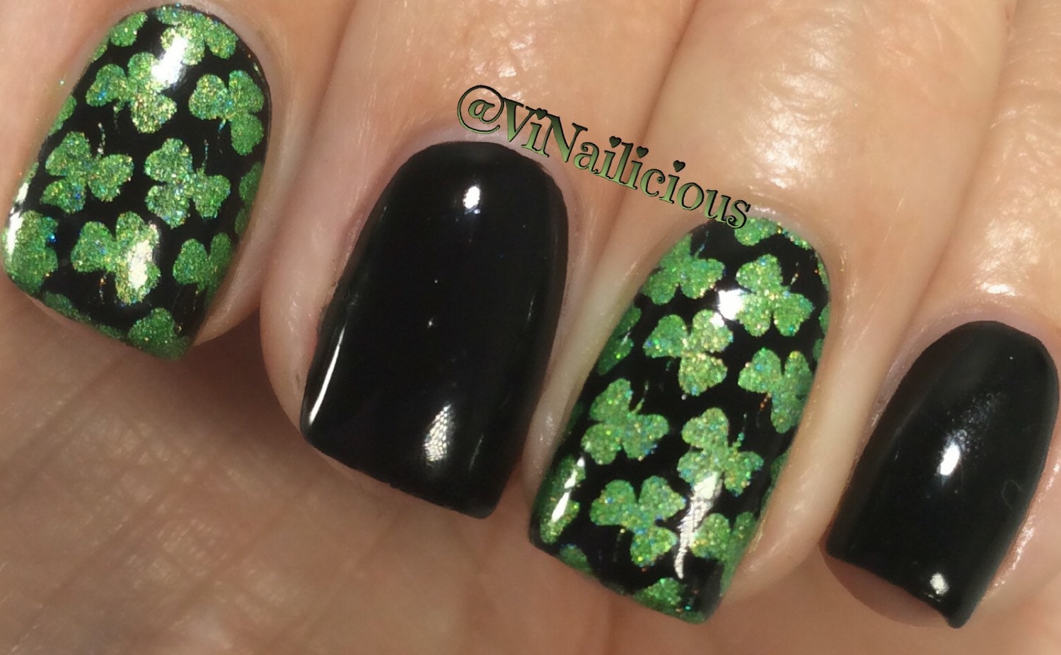 Kleeblatt Nagel Schablonen Multi Klee Abziehbild Kleeblatt Nagel Schablonen Multi Klee Abziehbild von Etsy - ViNailicious