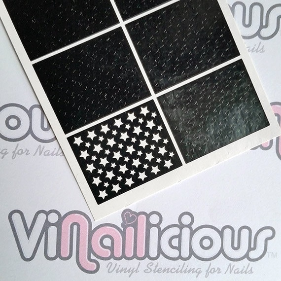 Milky Way Nagel Schablonen Milky Way Nagel Schablonen von Etsy - ViNailicious