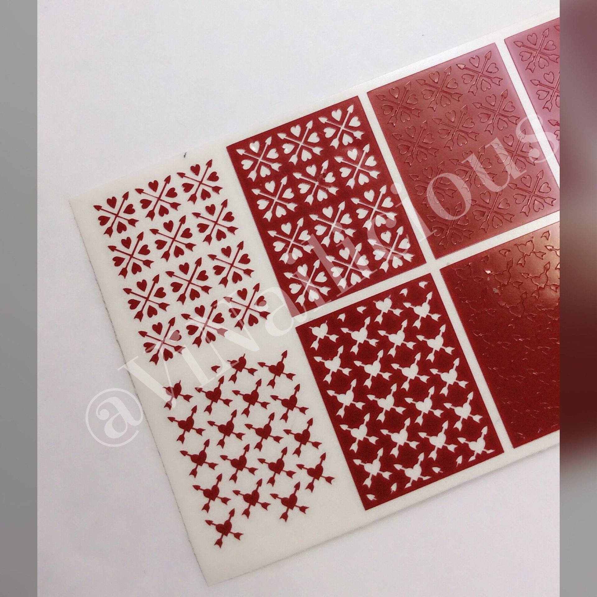 Schuss Durch Die Herz Nagel Schablonen Schuss Durch Die Herz Nagel Schablonen von Etsy - ViNailicious