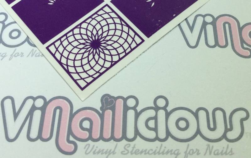 Spirograph Nagel Schablonen von Etsy - ViNailicious