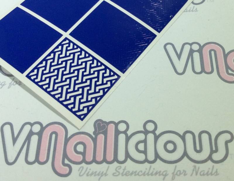 Zeez Nagel Schablonen von Etsy - ViNailicious