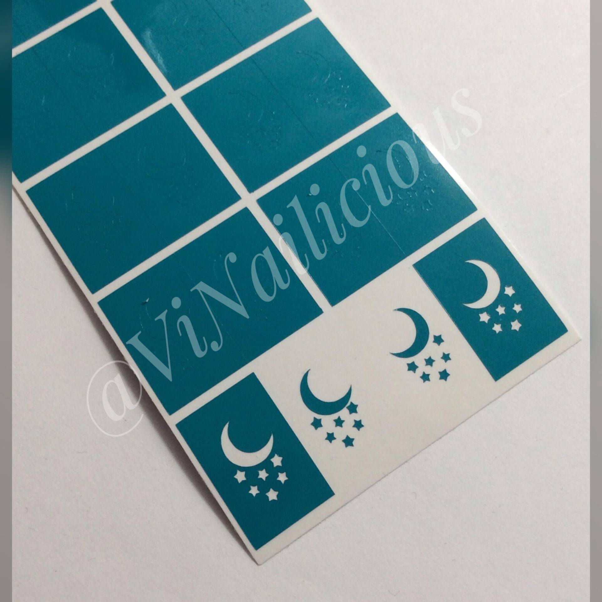 sternschnuppen Nagel Schablonen sternschnuppen Nagel Schablonen von Etsy - ViNailicious