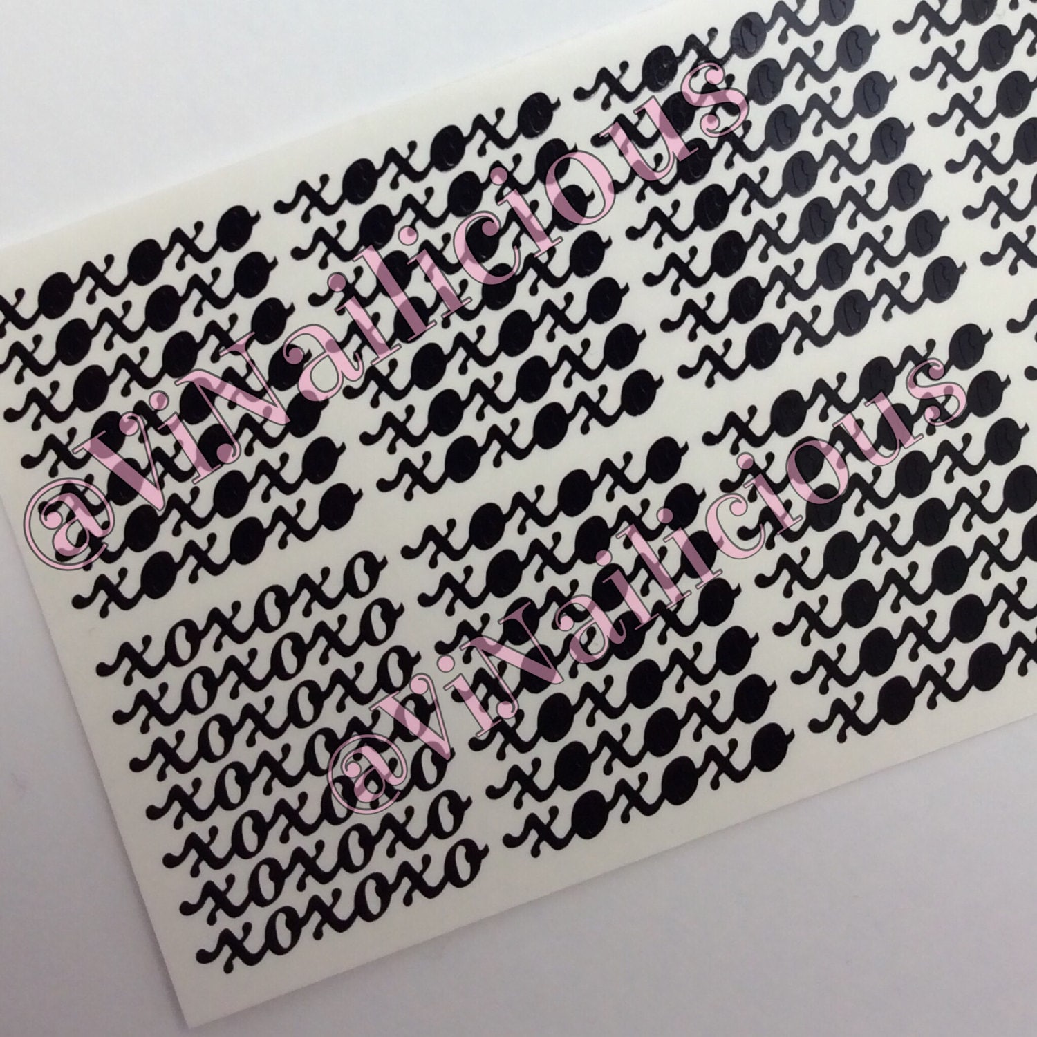 x's & O's Nagel Schablonen x's & O's Nagel Schablonen von Etsy - ViNailicious