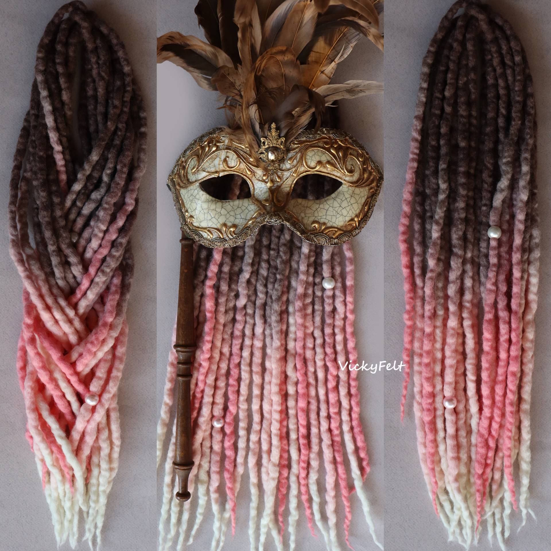Wolle Für Dreadlocks Erweiterungen 15 De To Full Set 14-32 Zoll Ombre Doppelendige Proxlips "Peach" Wolle Für Dreadlocks Erweiterungen 15 De To Full Set 14-32 Zoll Ombre Doppelendige Proxlips "Peach" von Etsy - VickyFelt