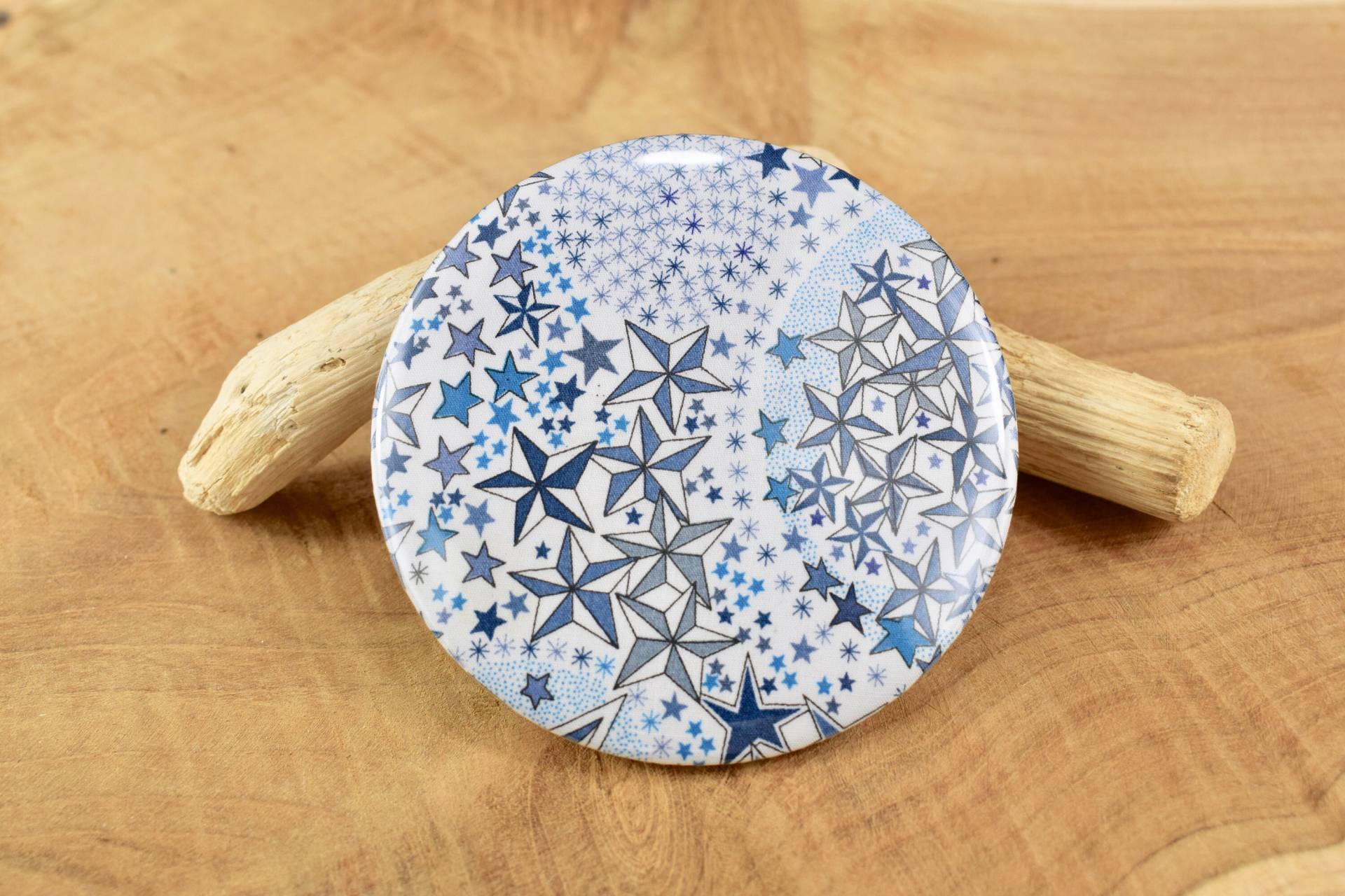 Liberty Adeladja Spiegel in Blautönen von Etsy - VictoireetPaul