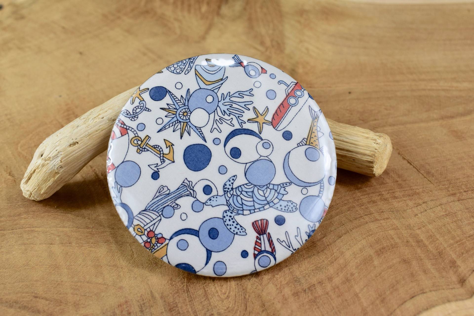 Spiegel Im Liberty Ocean Treasure von Etsy - VictoireetPaul
