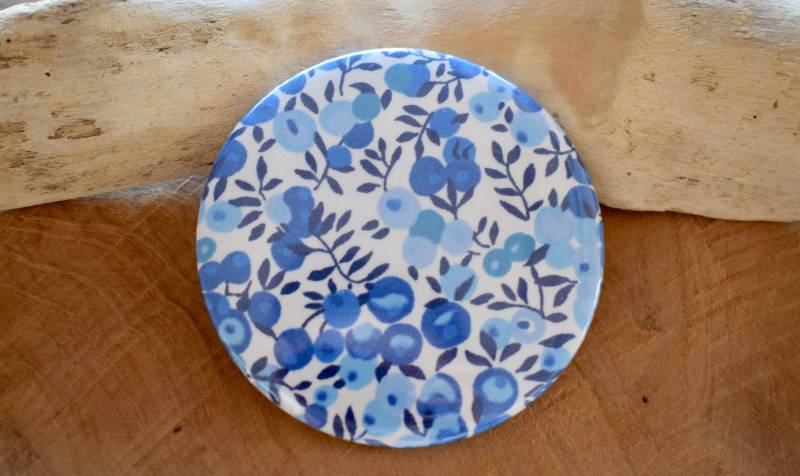 Spiegel in Blautönen Von Liberty Wiltshire von Etsy - VictoireetPaul