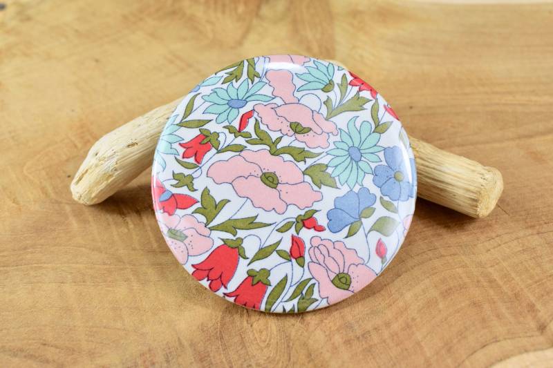 Spiegel in Liberty Poppy Und Daisy von Etsy - VictoireetPaul