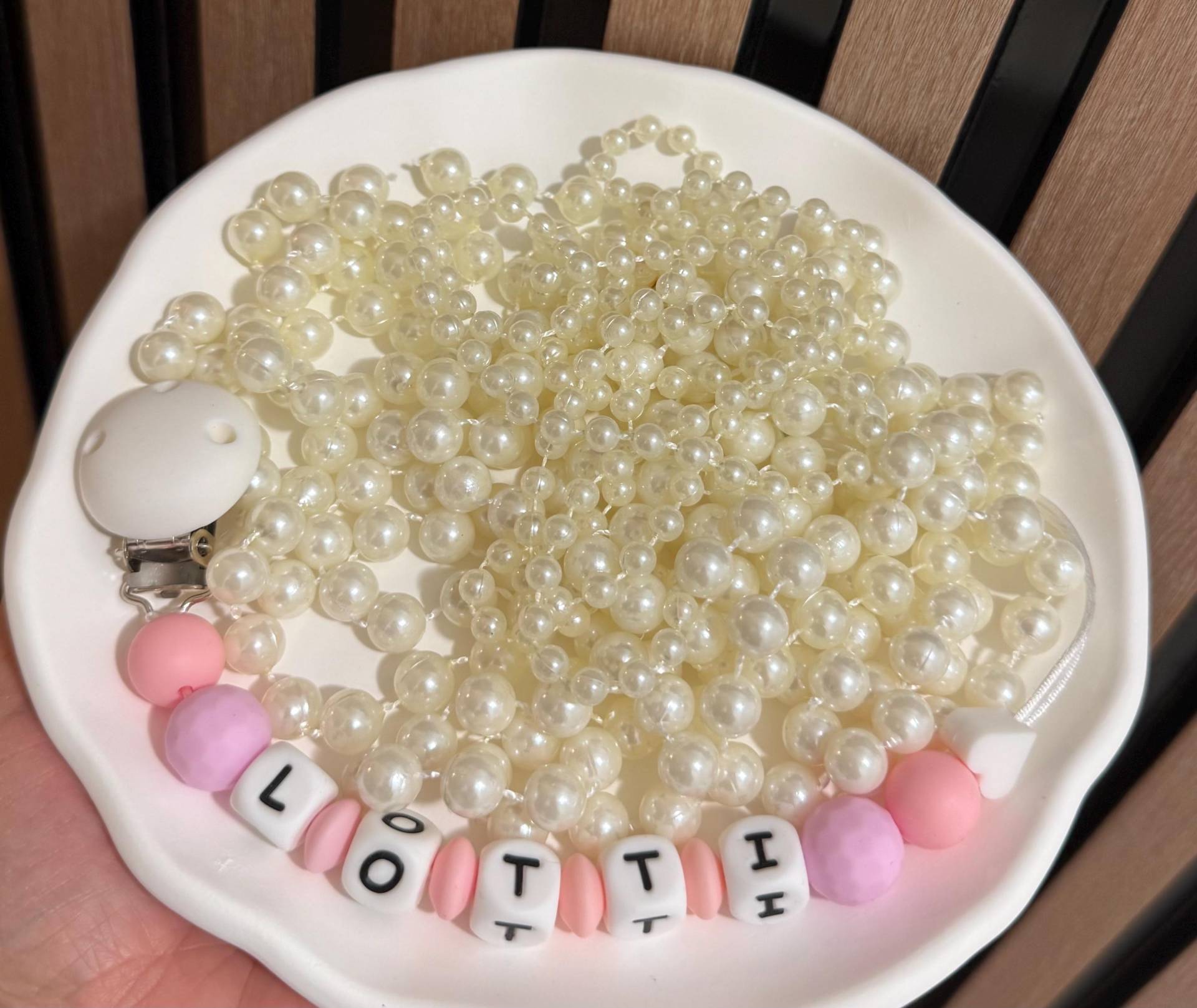 Personalisierte Schnullerkette Mit Namen | 12 Designs Zur Auswahl Silikon Baby Geschenk Geburt Handmade| Schnullerk von Etsy - Viennaceyiz