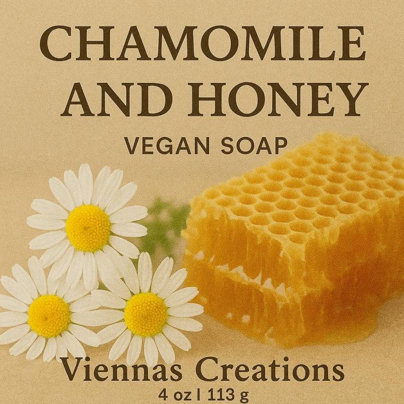 Kamille Und Honig Vegane Seife von Etsy - ViennasCreationsUSA