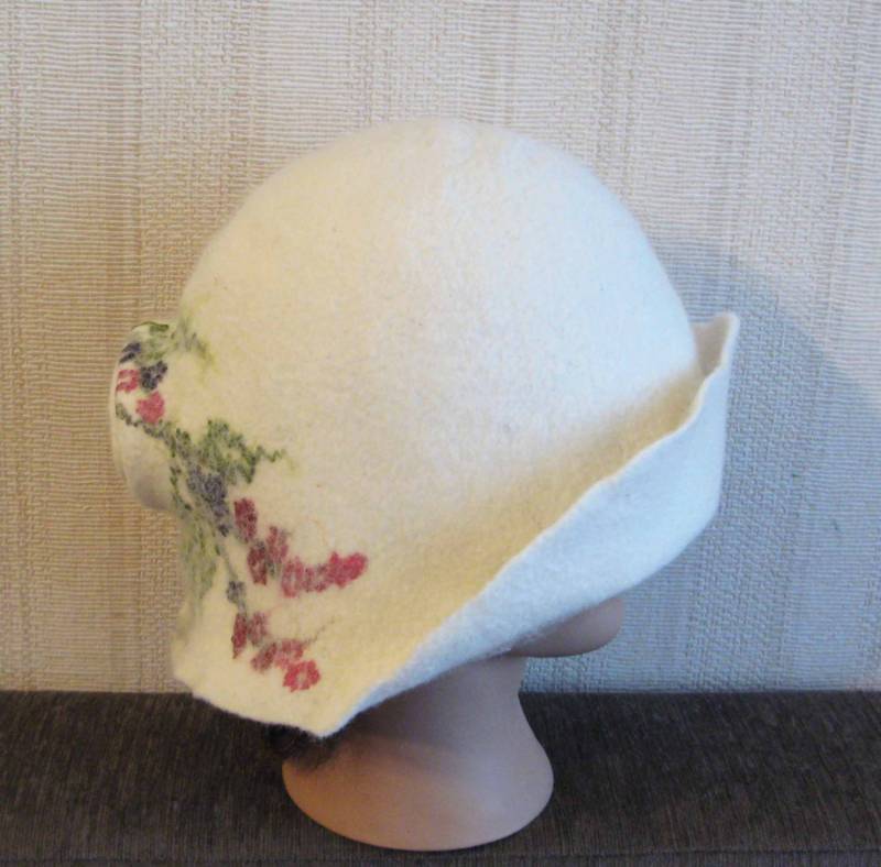 Gefilzter Eleganter Saunahut von Etsy - VijaVija