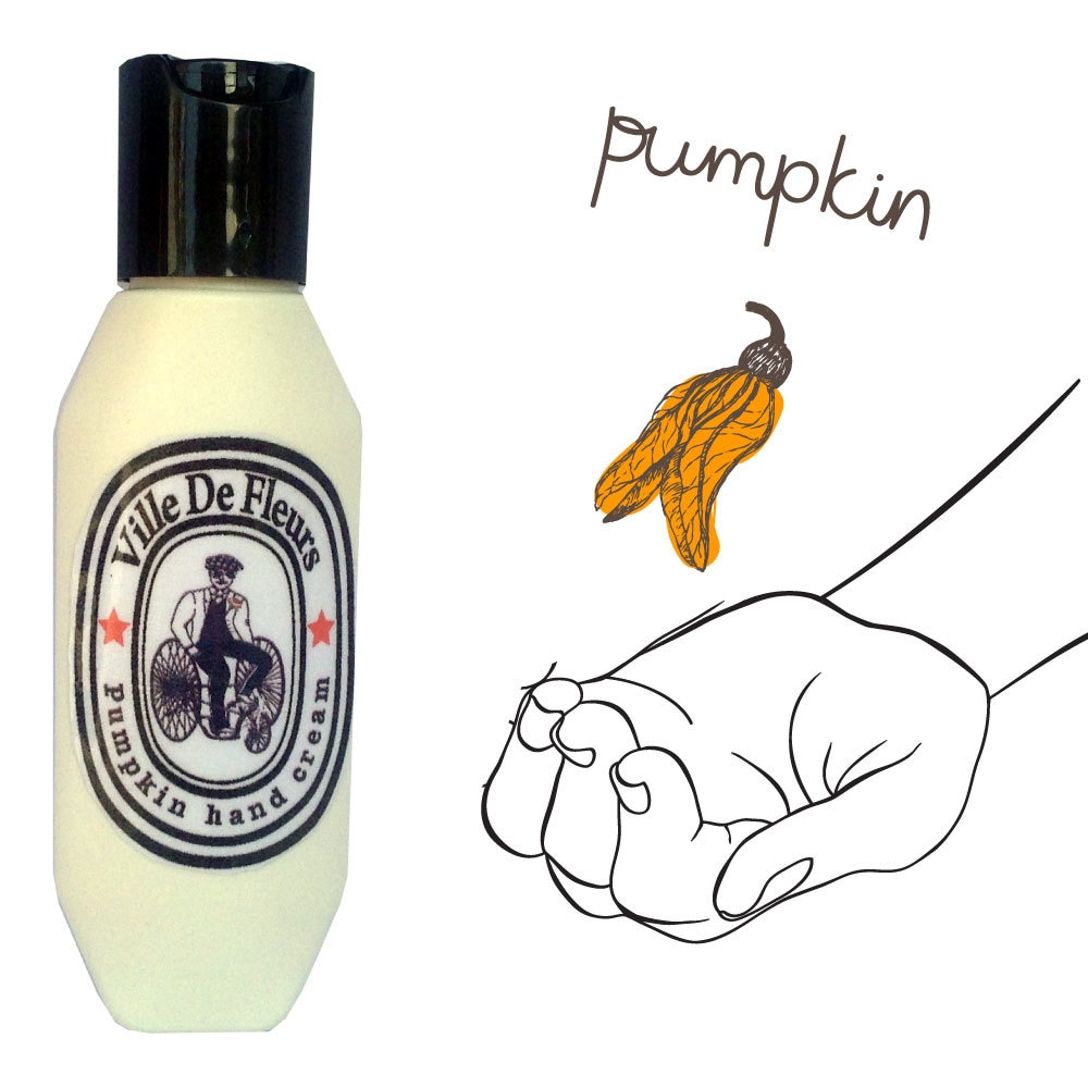 Vegan Goldene Kürbis Handcreme von Etsy - VilleDeFleurs