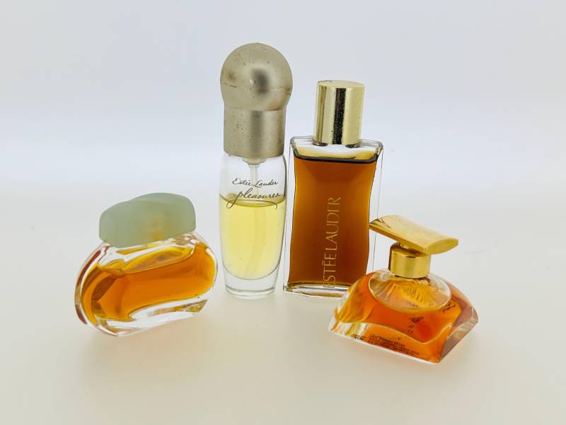 Vintage Lot 4 Parfum Miniatur Estēe Lauder, Spellbound, Jugendtau, Wissen, Vergnügen von Etsy - VintagGlamour