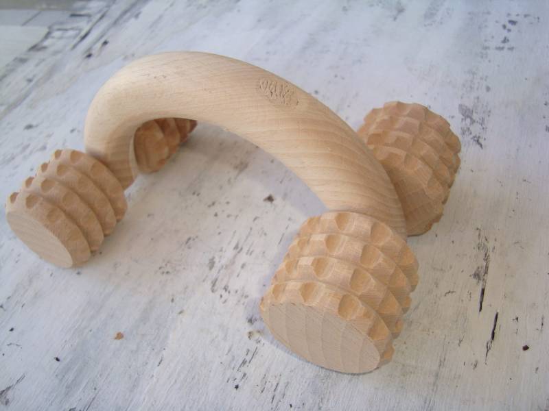 Holzmassagegerät, Nie Gebraucht, Körpermassager, Handmassagegerät, Massagewerkzeuge, Holzmassagewerkzeug, Rückenmassager, Fußmassager von Etsy - VintageAvangardShop