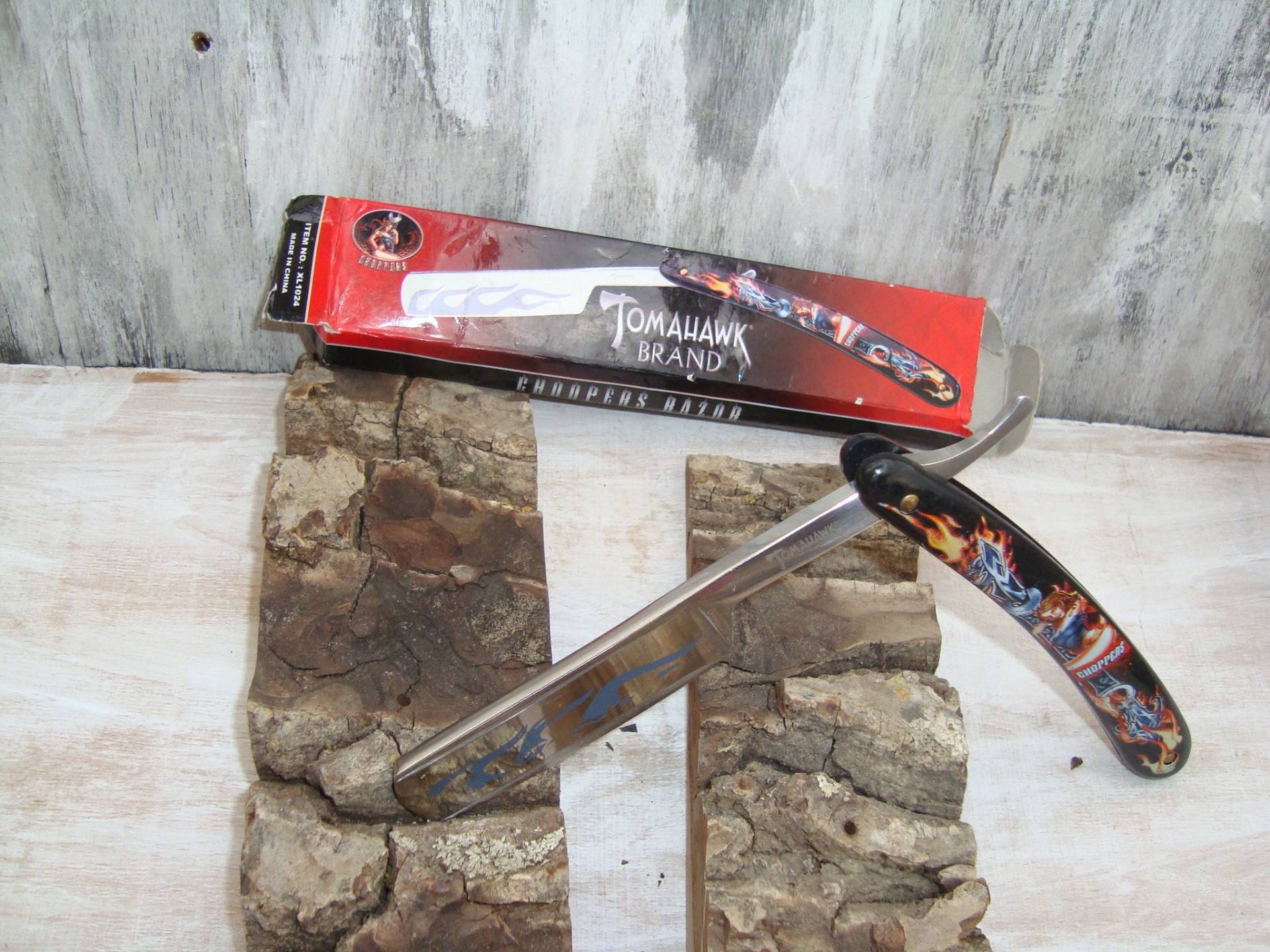 Rasiermesser Tomahawk Xl 1024 Klappmesser Choopers von Etsy - VintageAvangardShop