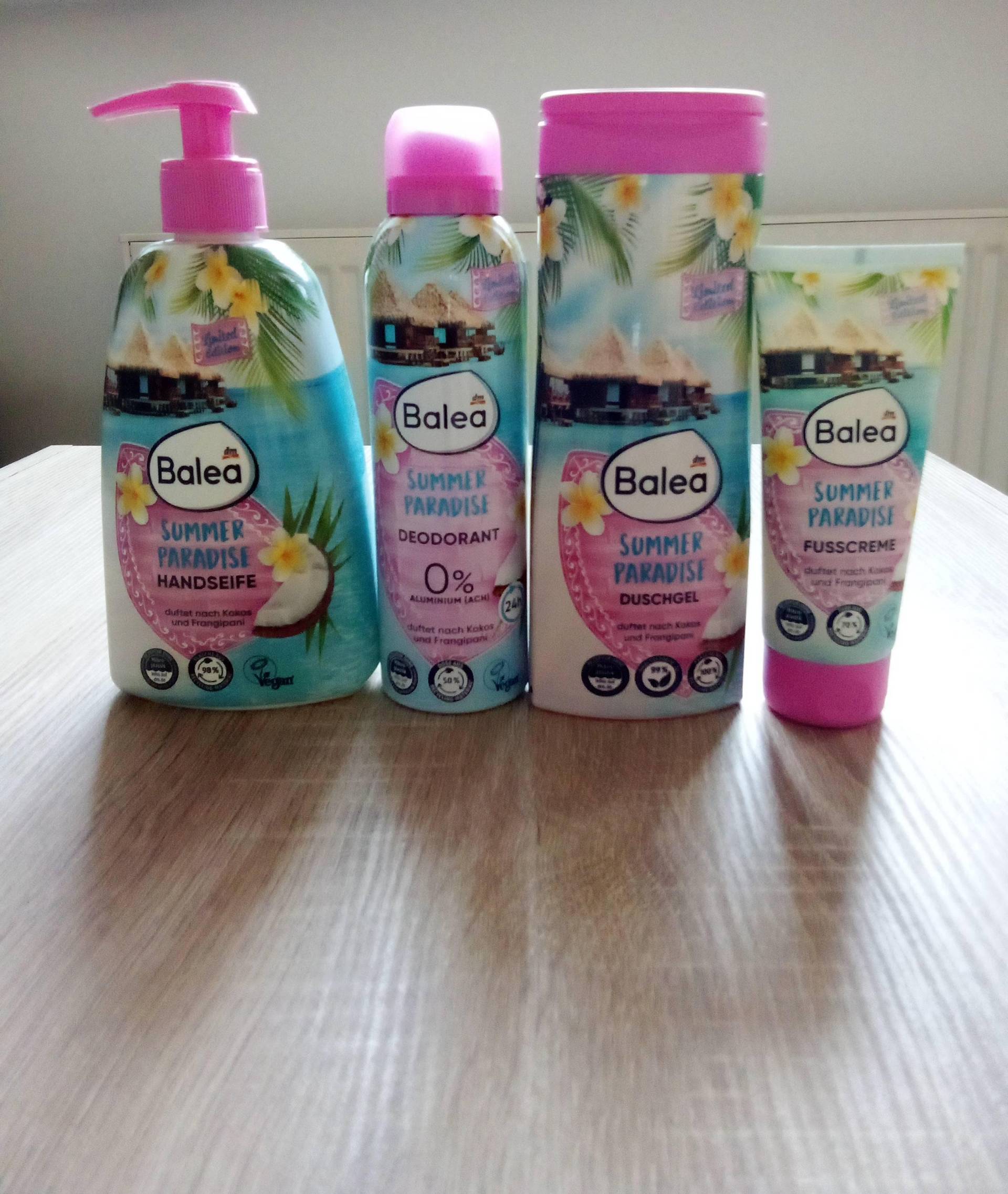 4Er Set | Balea Limited Edition Summer Paradise Rar 4Er Set | Balea Limited Edition Summer Paradise Rar von Etsy - VintageFund