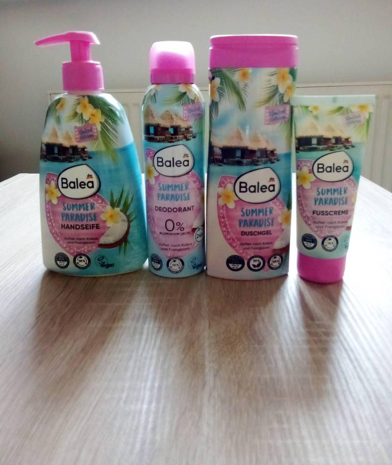 4Er Set | Balea Limited Edition Summer Paradise Rar von Etsy - VintageFund
