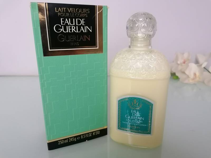 Eau De Guerlain Glättende Körperlotion 250 Ml Seltener Parfümierter Vintage Körper von Etsy - VintageItalienstyle