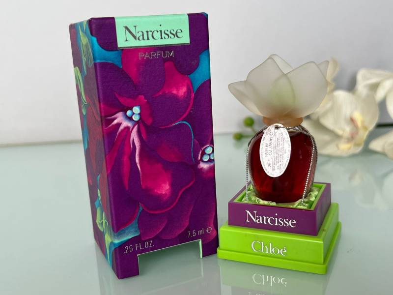 Narcisse | 1992 Parfum/Extrait 7, 5 Ml, Seltener Vintage Damenduft, Geschenkidee, Hergestellt in Frankreich von Etsy - VintageItalienstyle