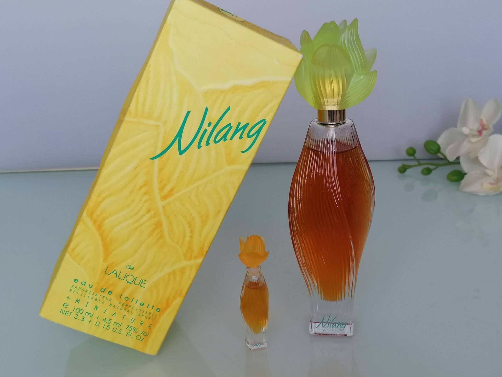 Nilang Lalique | 1995 Eau De Toilette 100 Ml/3, 4 Fl.oz Natural Spray, Vintage Damen Parfum Nilang Lalique | 1995 Eau De Toilette 100 Ml/3, 4 Fl.oz Natural Spray, Vintage Damen Parfum von Etsy - VintageItalienstyle